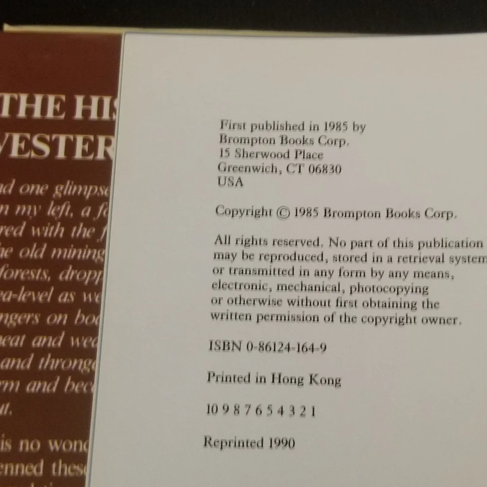 The History of the Western Railroads, VGUC